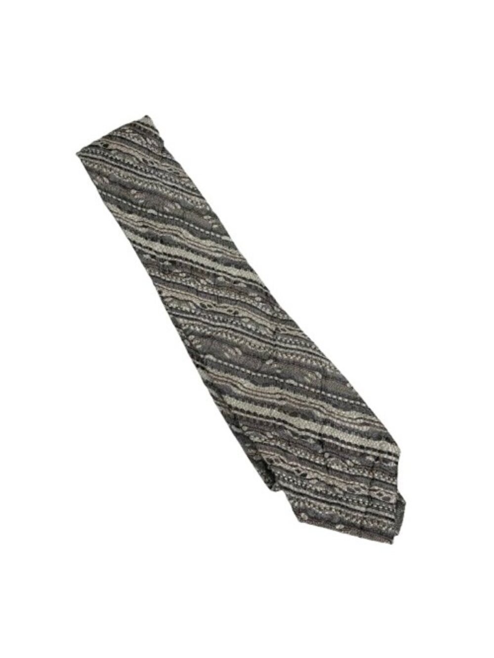 VTG 80’s Coogi Australia 100% Silk Hand FInished Tie Abstract Textured